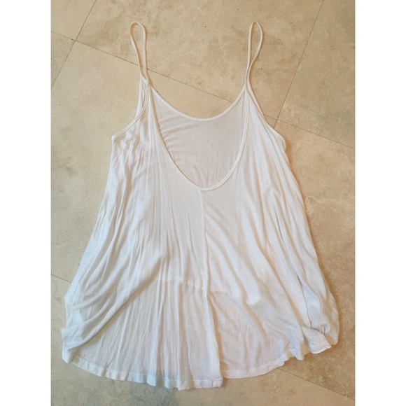Brandy Melville White Tank Top - Picture 3 of 4